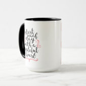 Start each day mug (Devant gauche)