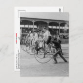 Start fietssnelheid briefkaart (Voorkant / Achterkant)