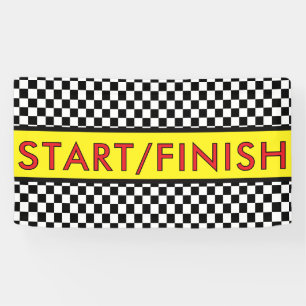 START/ finish hardlopen Spandoek
