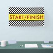 START/ finish hardlopen Spandoek (Beurs)