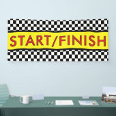START/ finish Racende loop Spandoek (Beurs)