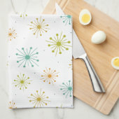 Start Fireworks Retro Mid-eeuwse Pattern Kitc Theedoek (Quarter Fold)