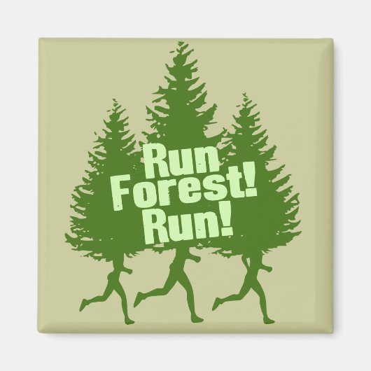 Start Forest Run Magneet (Voorkant)