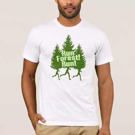 Start Forest Run T-shirt (Voorkant)