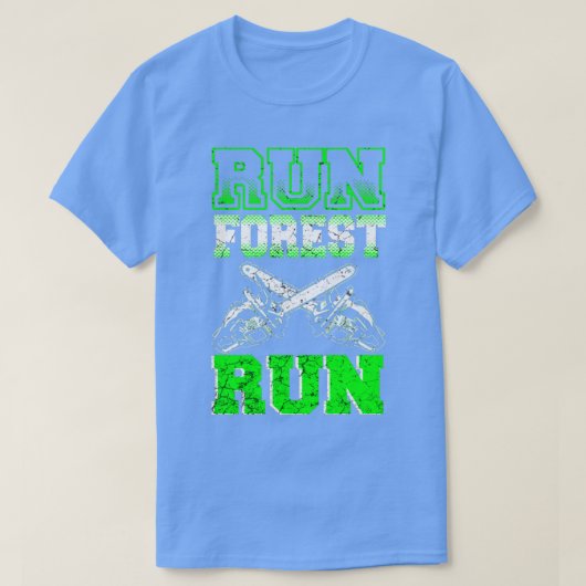 Start Forest Run T-shirt (Design voorkant)