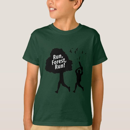 Start Forest Run T-shirt (Voorkant)