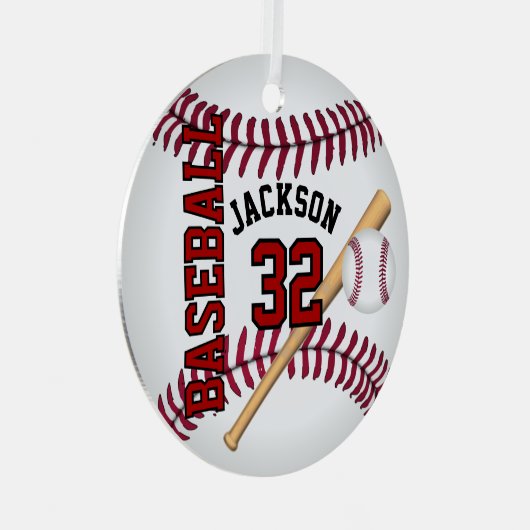 start honkbal - personaliseren metalen ornament (Voorkant Rechts)