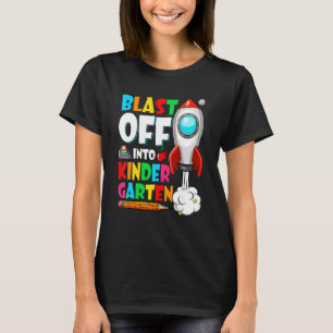 Start in de kleuterklas Eerste dag terug naar scho T-shirt