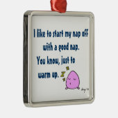 'Start mijn dutje met een goede dutje' Ornament aa (Rechts)