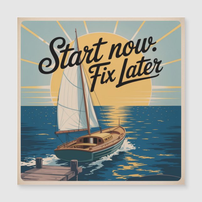 Start Now. Fix Later (Voorkant)