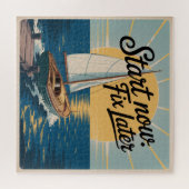 Start Now. Fix Later Legpuzzel (Horizontaal)