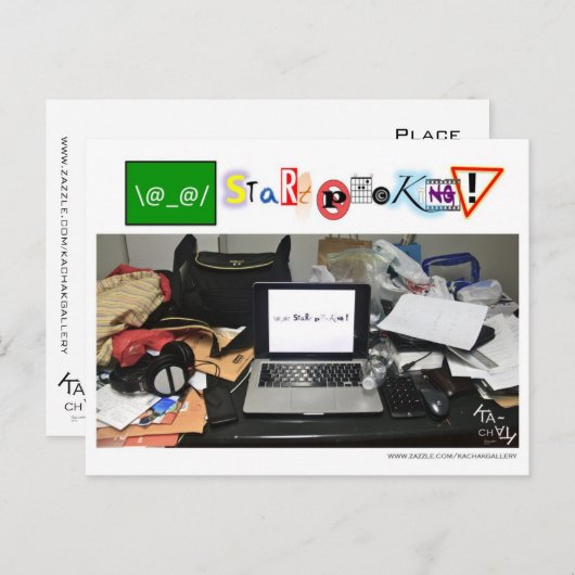 !START PACKING! - POSTKAARTEN (Voorkant / Achterkant)