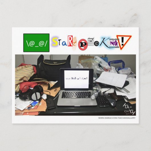 !START PACKING! - POSTKAARTEN (Voorkant)