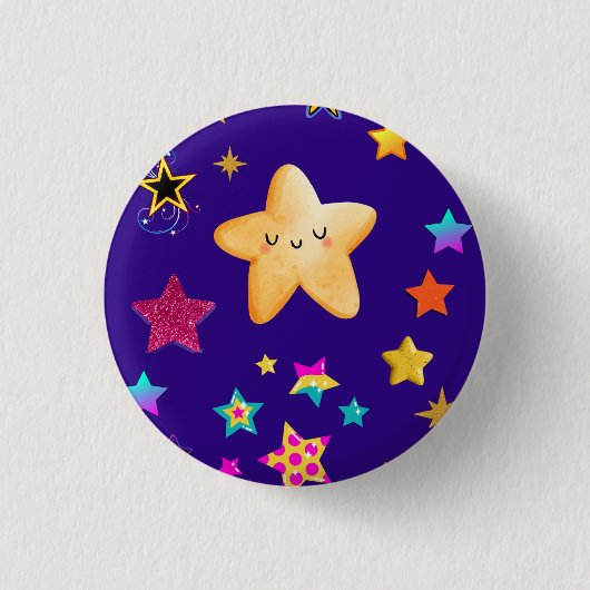 start ronde button 3,2 cm (Voorkant)