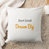 Start Small, Dream Big Nursery Pillow Kussen (Deken)
