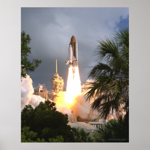 Start Space Shuttle Poster