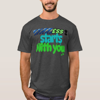 Start succes met je grappige nieuwe stijl fashion t-shirt