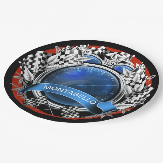 Start uw motoren papieren bordje (Gekanteld)