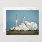 Start van Antares Rocket Briefkaart (Voorkant / Achterkant)