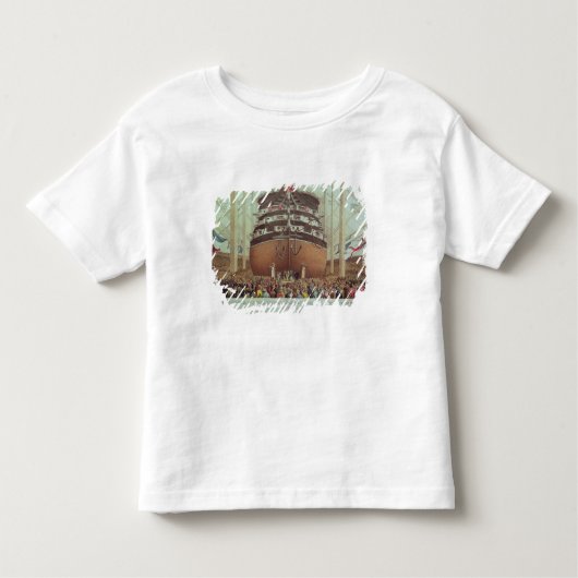 Start van H.M.S. Royal Albert, Screw Steamer Kinder Shirts (Voorkant)