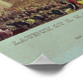 Start van H.M.S. Royal Albert, Screw Steamer Poster (Hoek)