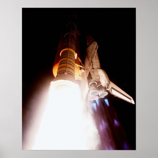 Start van Space Shuttle Atlantis (STS-101) Poster (Voorkant)