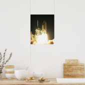 Start van Space Shuttle Columbia (STS-109) Poster (Keuken)