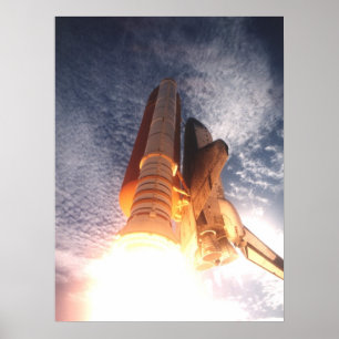 Start van Space Shuttle Columbia (STS-73) Poster