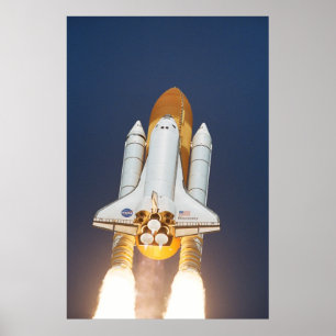 Start van Space Shuttle Discovery (STS-114) Poster