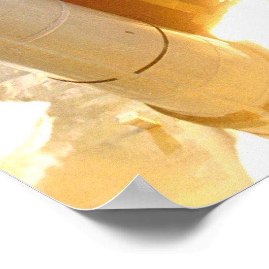 Start van Space Shuttle Discovery (STS-114) Poster (Hoek)