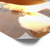 Start van Space Shuttle Discovery (STS-26) Poster (Hoek)