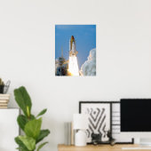Start van Space Shuttle Discovery (STS-91) Poster (Thuiskantoor)