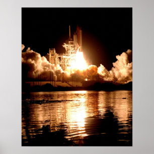 Start van Space Shuttle Endeavor (STS-88) Poster