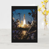Start van Space Shuttle STS-99 Kaart (Gele Bloem)