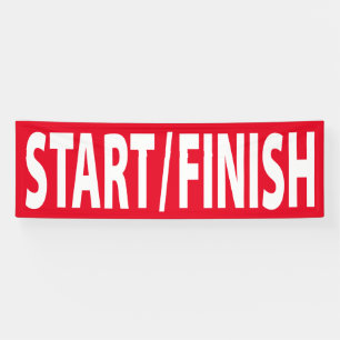 Start/Voltooi de race van de Lijn Spandoek