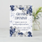 Start voor grote opening van zaken kaart (Staand voorkant)