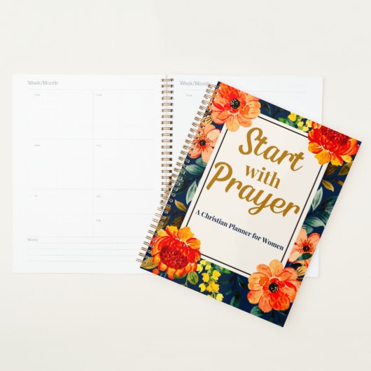Start with Prayer Christian Planner for Women (Display)