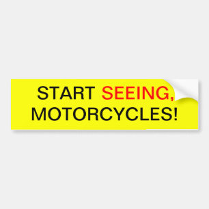 Start Zing, Motorfietsen Bumpersticker