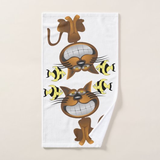 Startbakjes voor handdoekjes Vissen Bad Handdoek (Handdoek)