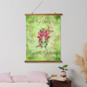 Startbloemen voor thuisgebruik en botervliegen hangend wandkleed (Slaapkamer)