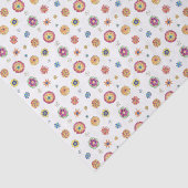 Startbloempatroon Tissuepapier (Detail)