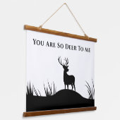 Startdecor voor zwarte en witte dieper hangend wandkleed (Gebogen)