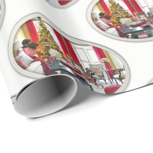 Startdecorator voor pakpapier (Rol Hoek)