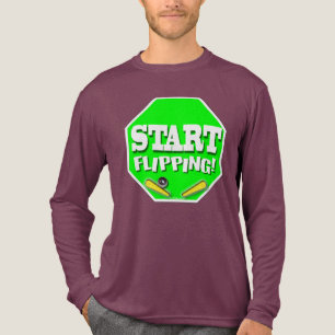 Starten met vliegen Tri-Blend shirt