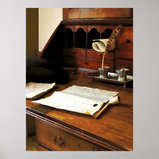 STARTEN ONDER $20 - Kiep, papier en pijp Poster (Voorkant)
