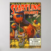  Startling Stories Pulp Science Fiction Poster (Voorkant)