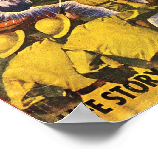  Startling Stories Pulp Science Fiction Poster (Hoek)