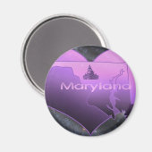 Startpagina Maryland Magneet (Voorkant / Achterkant)