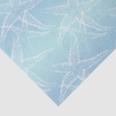 Startpapier van Aqua Blue Beach Tissuepapier (Detail)