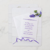 Startpapier voor weddenschap met lint kaart (Voorkant / Achterkant)